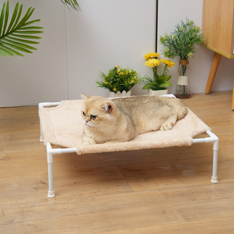 Lit pour chat hamac respirant, Beige