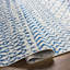 Tapis bleu / ivoire Bernhard Global-646273778