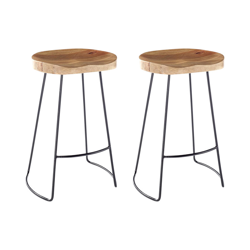 Hamlin Counter Stool with Metal Frame