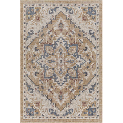 Bungalow Rose Oriental Outdoor Rug & Reviews | Wayfair