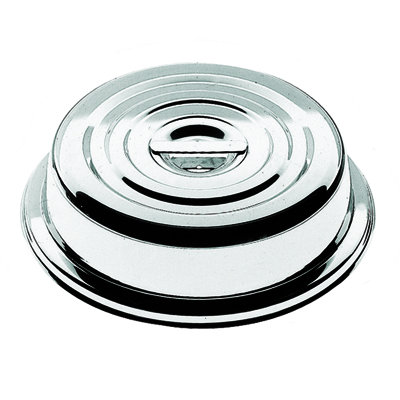 Gala Stackable Cover for Plate 12.20" - 12 Pieces - Stainless Steel