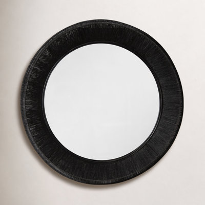 Jute Round Wall Mirror