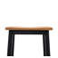Ensemble de 2 tabourets de comptoir et de bar en bois massif-661312761