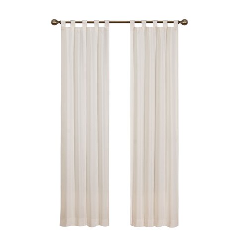 Ebern Designs Barretti Sheer Curtain Pair & Reviews | Wayfair