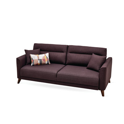 Owasa Upholstered 86.61'' Sleeper Sofa
