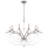 Priscilla 10 - Light Steel Dimmable Chandelier-91247941-56388928