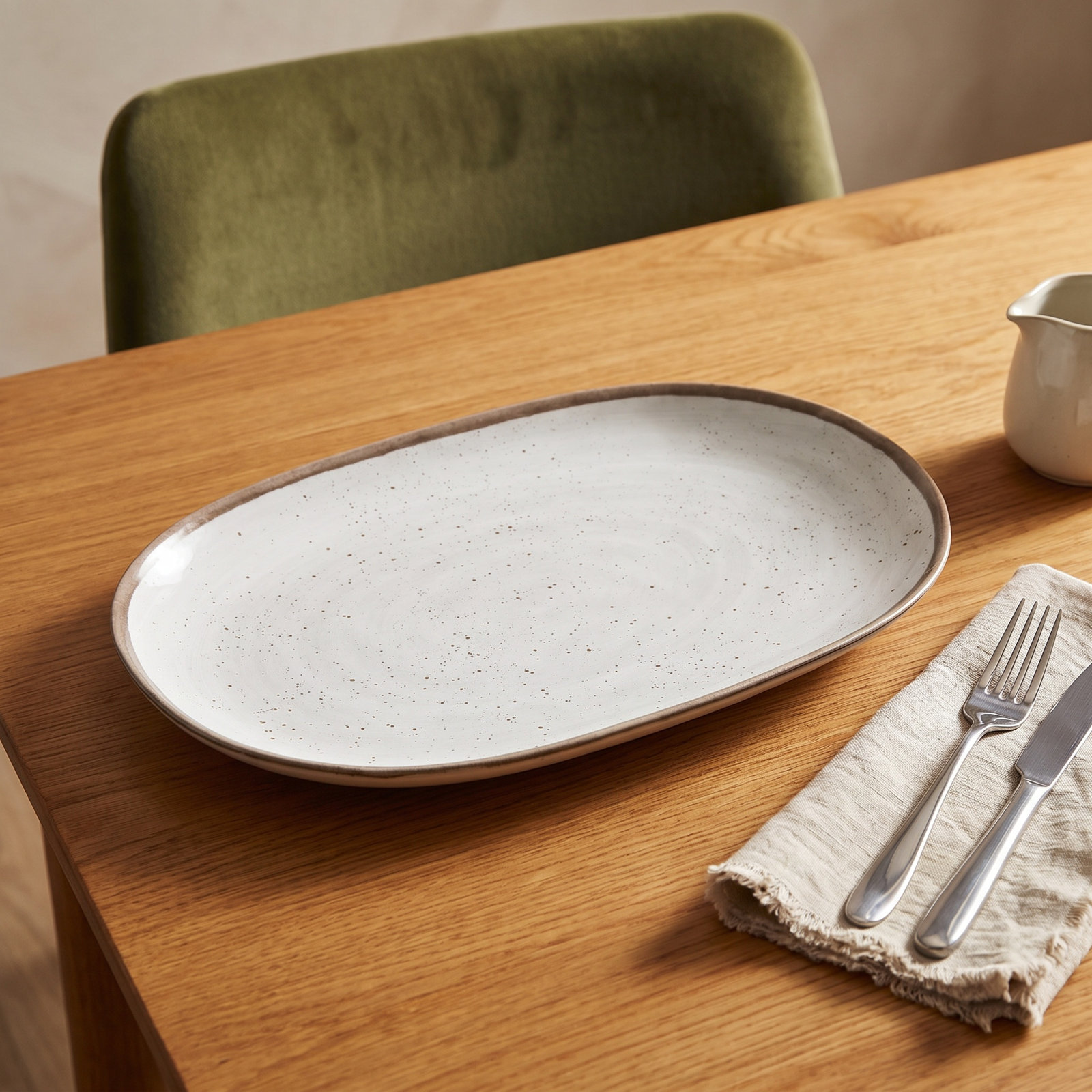 Laya Speckled Platter