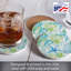 Paquet de 4 sous-verres Isla Mona