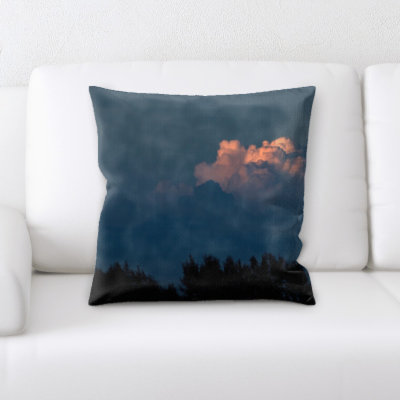 Weinberger Storms Throw Pillow