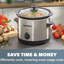 Daewoo Stainless Steel Slow Cooker-101950650