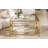 Square Glass Coffee Table-1149929686