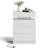 26.8" H Modern Style Nightstand with 3 Drawers, Charging Station and LED Lights for Bedroom  -979660401-949784271