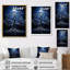 Arbre monochrome monochromes nocturnes - impressions sur toile florales et botaniques-91362329-91362333
