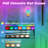 Battery Operated Sconces Set Of 2 - Up To 50 Hrs Runtime, RGB Colour Changing, Remote Control, Rechargeable Cordless Design