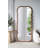 31.4x1.4x74" Oversized Wooden Floor Mirror