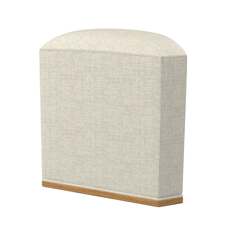 Quinn Novelty Ottoman, Libby Linen, Amber
