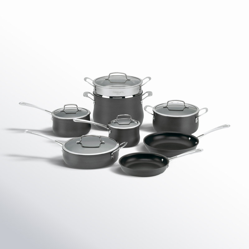 Cuisinart 13 Pieces Non Stick Hard-Anodized Cookware Set