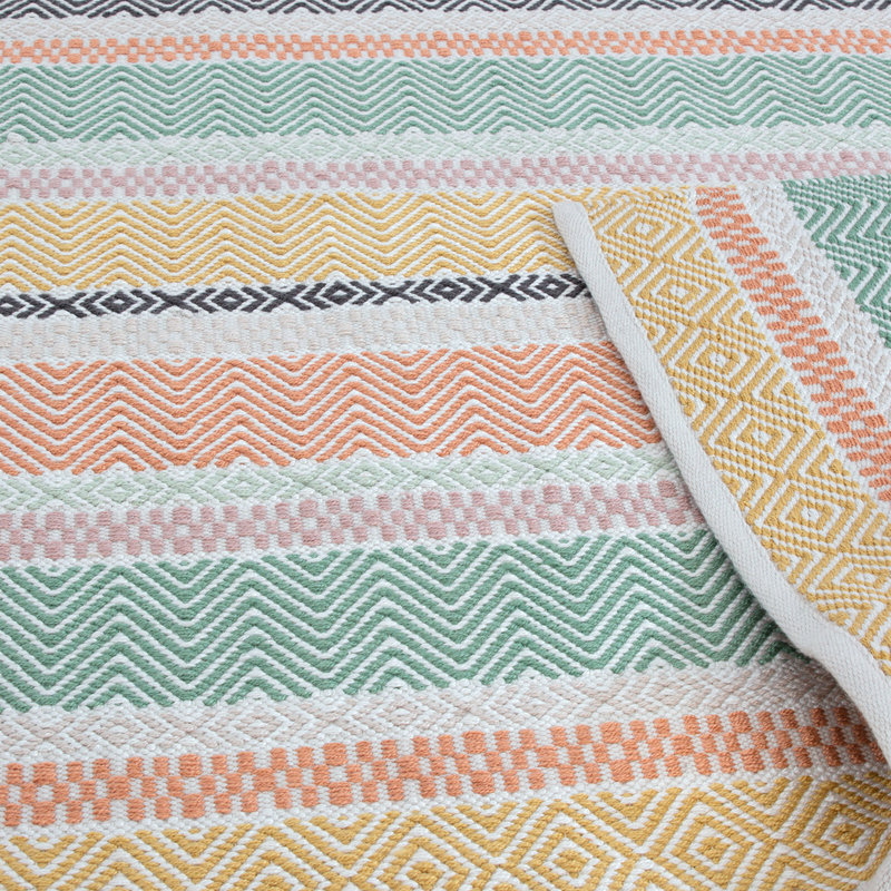 Alfresco Striped Recycled P.E.T Hand Woven Indoor / Outdoor Area Rug, Rectangle 200 x 290cm
