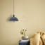 Alaniz Designer 1-Light Pendant in Brushed Steel – Luxury Industrial Ceiling Light by Breakwater Bay-43559264-43559269