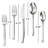 Opus 45 Piece Flatware Set Polished-95452547