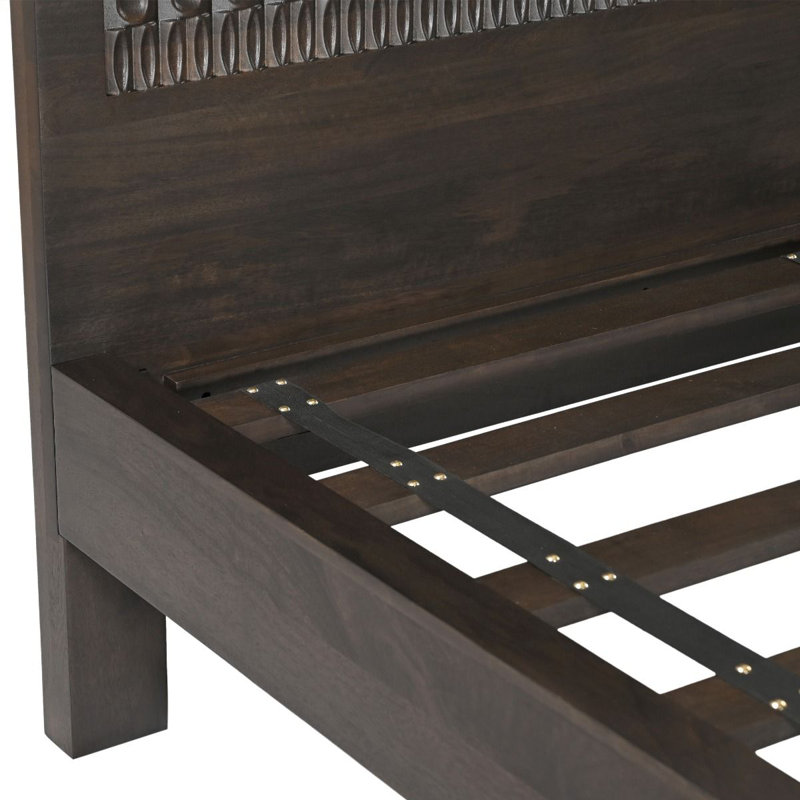 Jakarta Solid Wood Bed, Queen