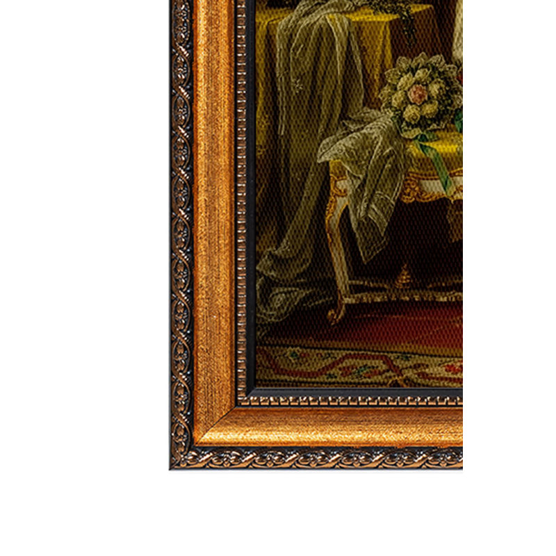 Superbe peinture sur toile, 15,7 po x 23,6 po | 50% polystyrène et 50% toile polyester, épaisseur: 1,2 po | Facile à suspendre au mur avec pièce arrière | Parfait pour les amateurs de décoration intérieure et d'art