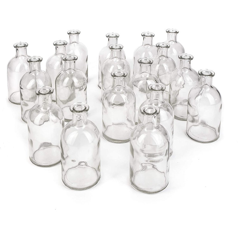 Urnes et bocaux en verre, Transparent