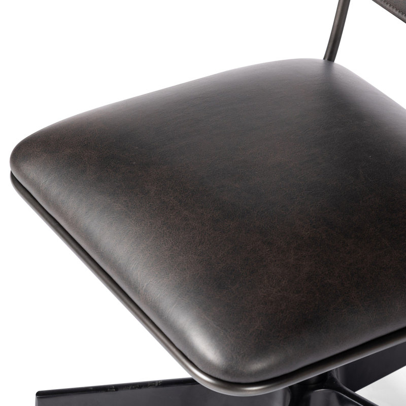 Wharton Swivel Task Chair, Black