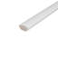 Chester 12" x 0.5" Ceramic Round Tile Trim in Matte White