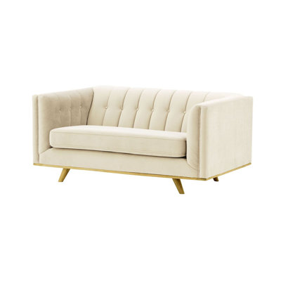 Afsheen 2-Seater Velvet Sofa