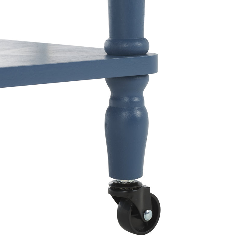 Haven 3 Tier Dining Cart, Blue