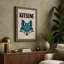 Kitsune Spirit Art Deco - Wrapped Canvas-538427705-538427686