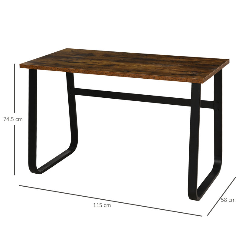 Pfarr Metal Base Writing Desk
