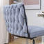 Fauteuil de bureau sans accoudoirs sans roulettes