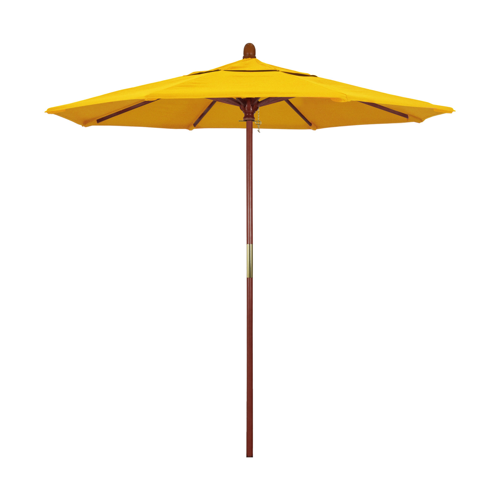 Manford 90'' Outdoor Umbrella, Lemon Performance