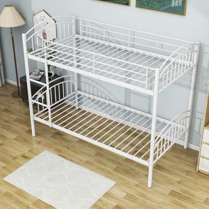 Grateron Twin over Twin Standard Bunk Bed by Isabelle & Max, White
