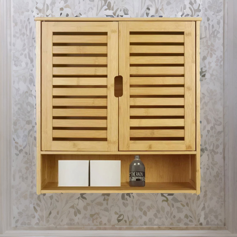 Wooden Bathroom Wall Vanity Cabinet