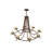 Partlow 8 - Light Dimmable Chandelier