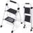 Encinal Metal Folding Ladder 2 Step Ladder,Step Stool-1486313