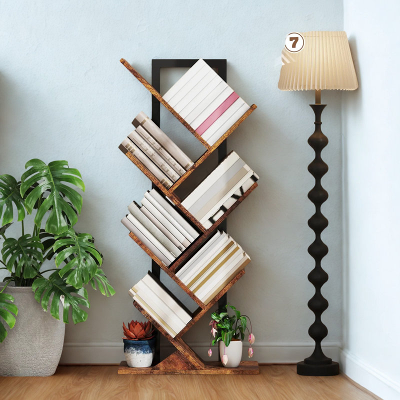 Anaysha 109 cm H x 50 cm W Bookcase