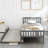 Gotar Solid Wood Bed Frame with Headboard-677485768
