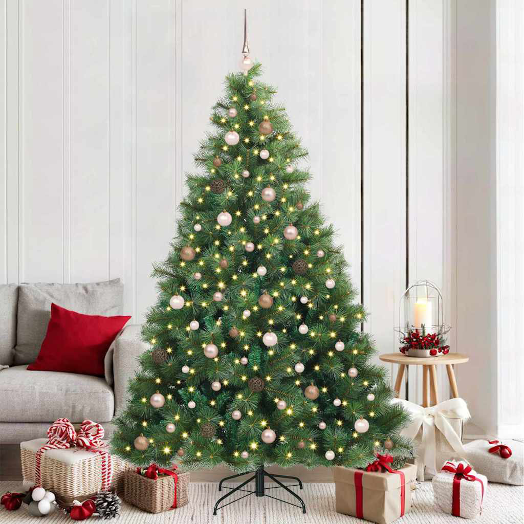 Artificial Christmas Tree with 300 LEDs  PE and PVC