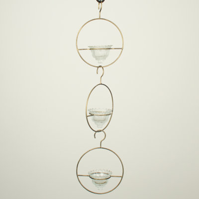 3 Piece Metal Tabletop Tealight Holder Set