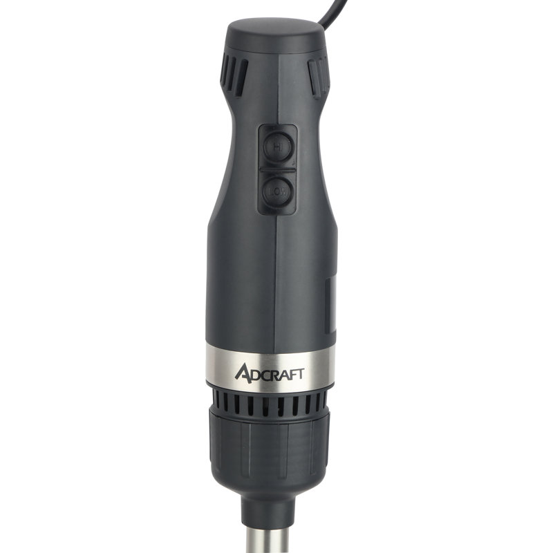Commercial Variable Speed Stainless Steel Immersion Blender with 8" Shaft