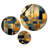 Abstract Wall Decor on Metal
