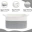 Large Storage Basket, Blanket Baskets In Living Room, Nursery, Bedroom, Cotton Rope Baskets For Towels, Books, Toys, Dirty Clothes, Baby Storage Organiser, 65L-1583047992