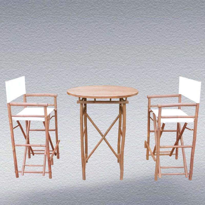 Ensemble repas 3 pièces, Blanc