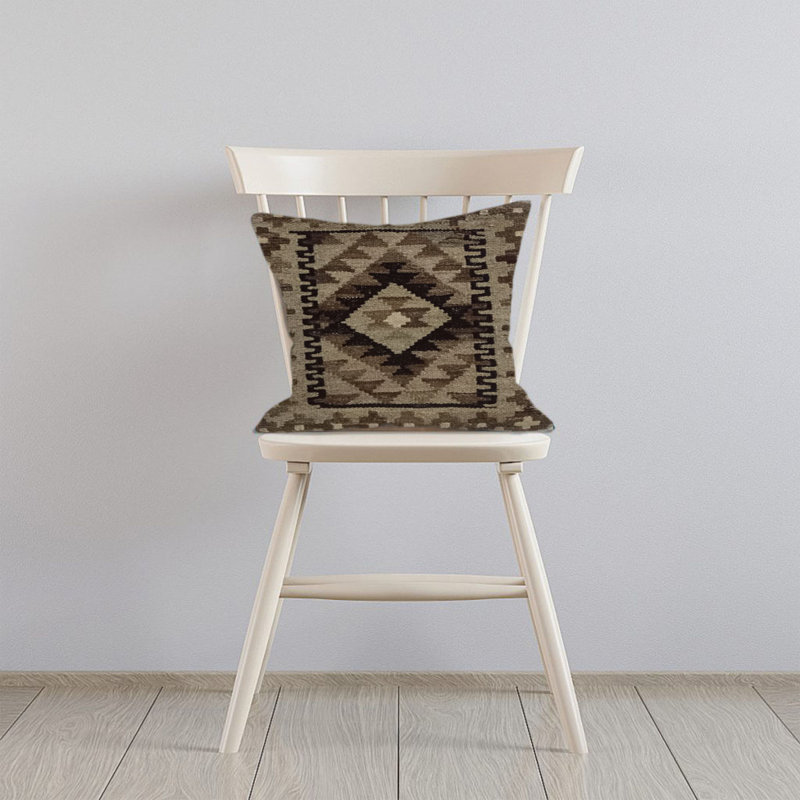 Chrisman Indoor / Outdoor Geometric Rectangular Cushion Cover
