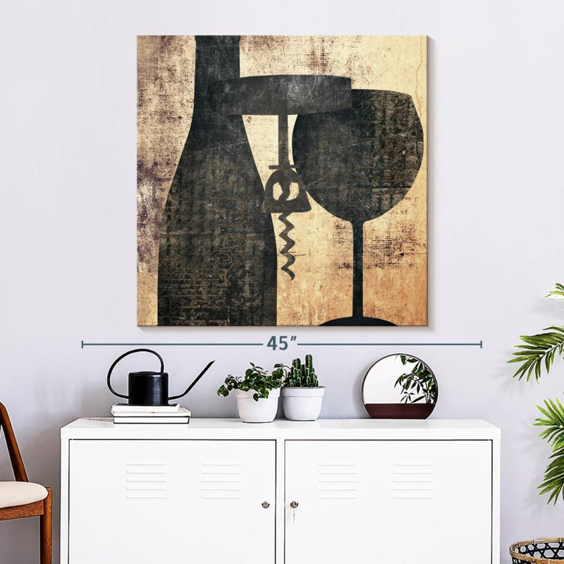 Yarlin Shadowy Kitchen I, 33" H x 33" W