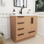 Meuble-lavabo autoportant avec tiroirs latéraux Carla-2065890034-2065889992